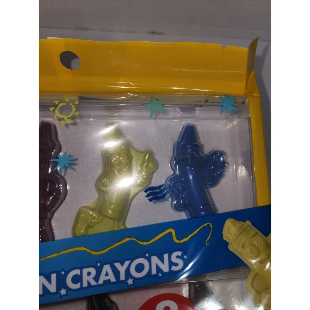 Crayola Limited Edition 8 Retired Colors Shaped Crayons